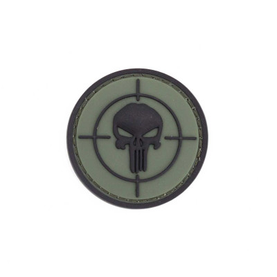 Parche PVC punisher diana verde