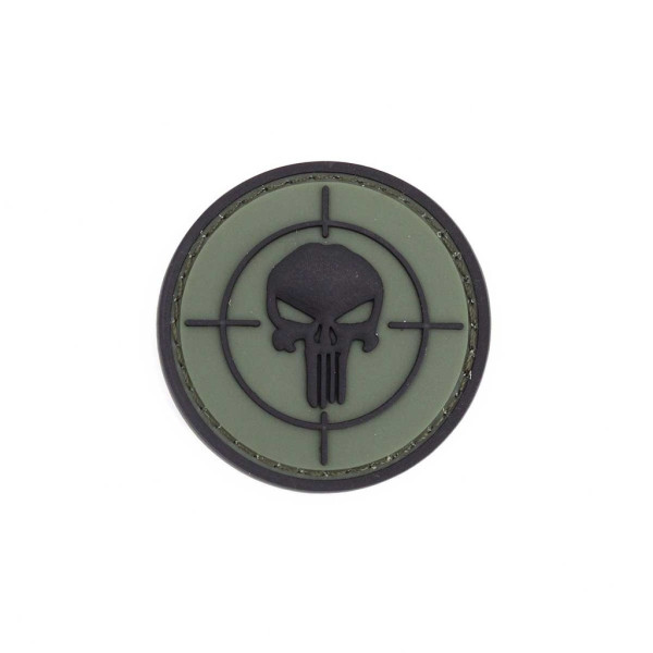 Parche PVC punisher diana verde
