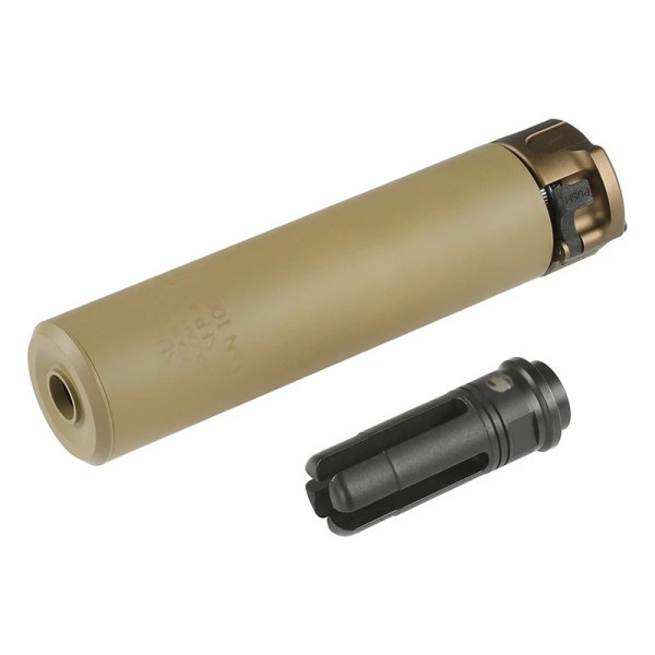Silenciador 556 Socom QD 178mm 14mmCCW tan 5ku