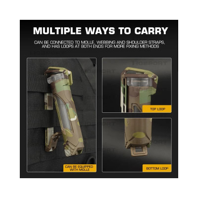 Caja bateria molle multicam negro WST