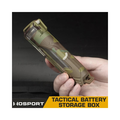 Caja bateria molle multicam negro WST