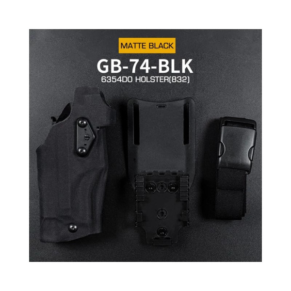 Funda pistola G17 con x300 y rmr Negra WST