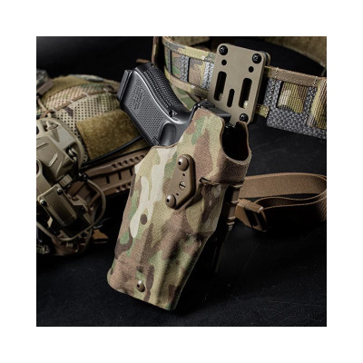 Funda pistola G17 con x300 y rmr Negra WST