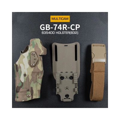 Funda pistola G17 con x300 y rmr multicam WST