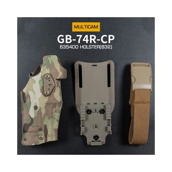 Funda pistola G17 con x300 y rmr multicam WST