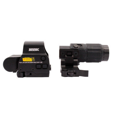 Set Red dot y magnificador AS558 y G33 Negro