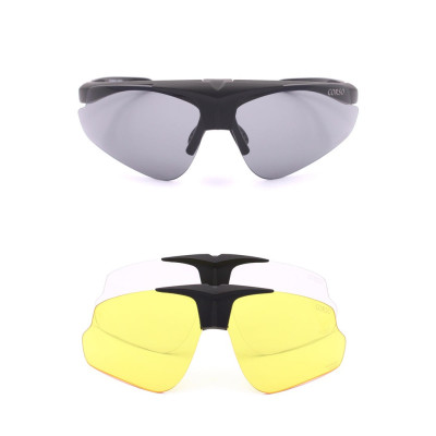 Gafa Revenge pilot 3lentes negra CORSO