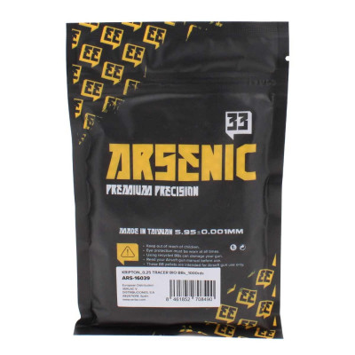 Bolas 0,25 bio trazadoras arsenic 1000uds verde