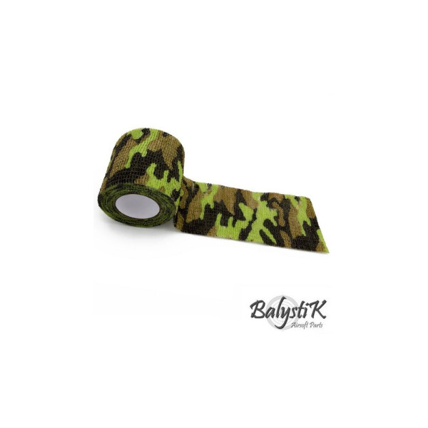 Cinta auto-adhesiva 50x4500mm tropical camo balystik