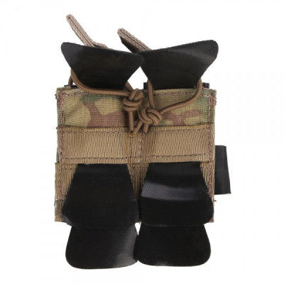 Porta cargador doble pistola multicam
