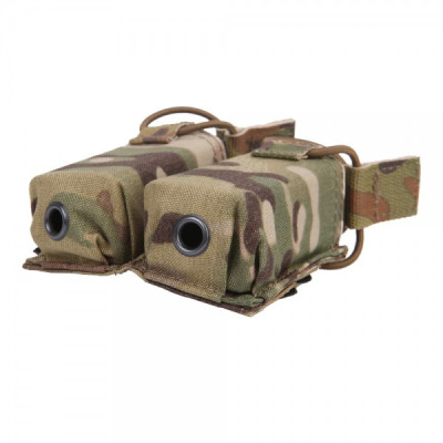 Porta cargador doble pistola multicam