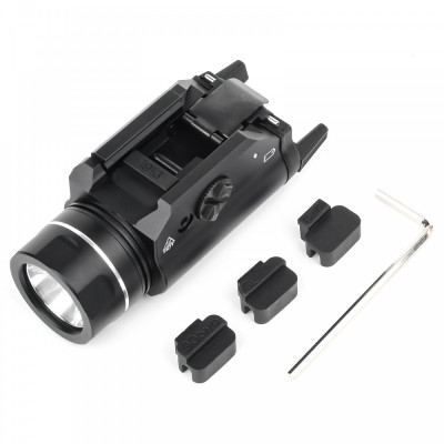 Linterna pistola negra 4102-B WADSN