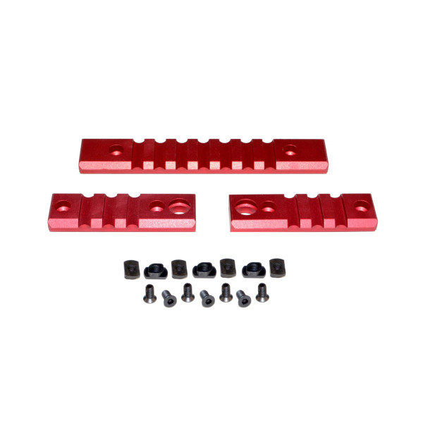 Rail set m-lok rojo