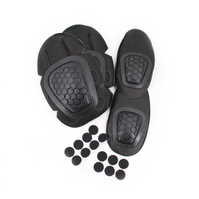 Rodilleras y coderas negras immortal sigma
