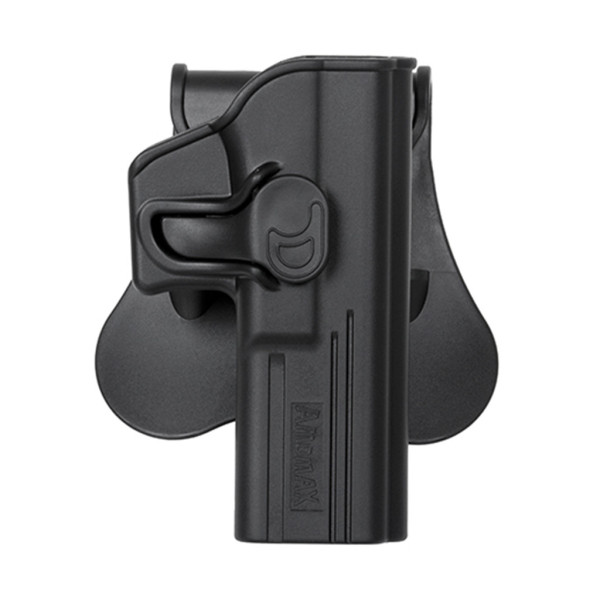Funda rigida amomax Glock 17 negra