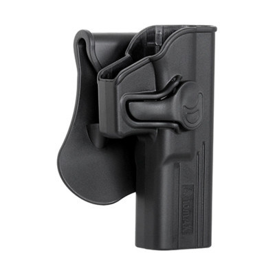 Funda rigida amomax Glock 17 negra