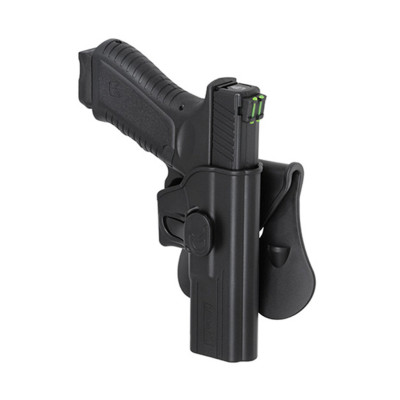 Funda rigida amomax Glock 17 negra
