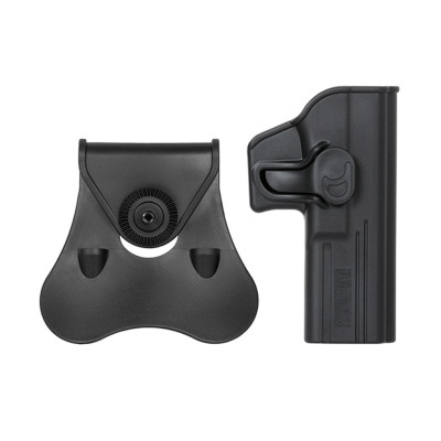 Funda rigida amomax Glock 17 negra