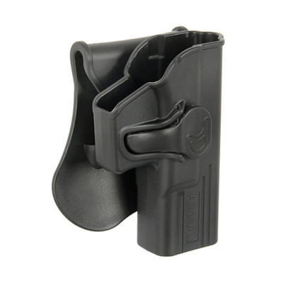 Funda rigida Glock 19 negra amomax