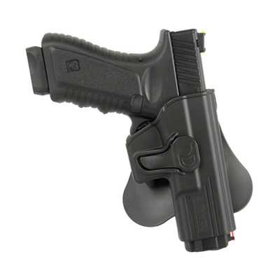 Funda rigida Glock 19 negra amomax