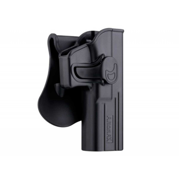 Funda rigida glock negra amomax