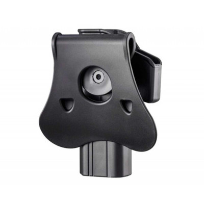Funda rigida glock negra amomax