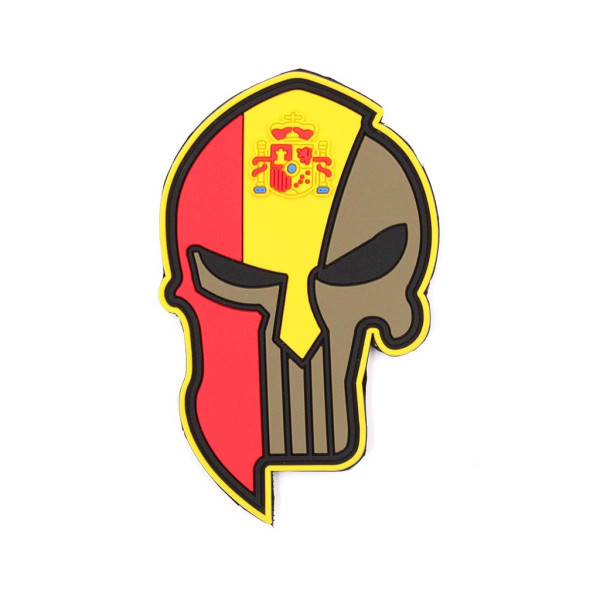 Parche 3D punisher Casco espartano españa