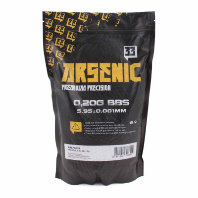 Bolas 0,20grs 1kg blanca Arsenic NO BIO