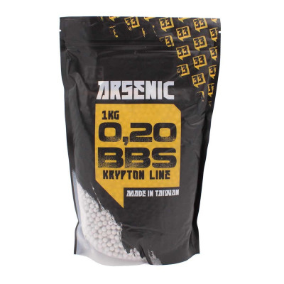 Bolas 0,20grs 1kg blanca Arsenic NO BIO