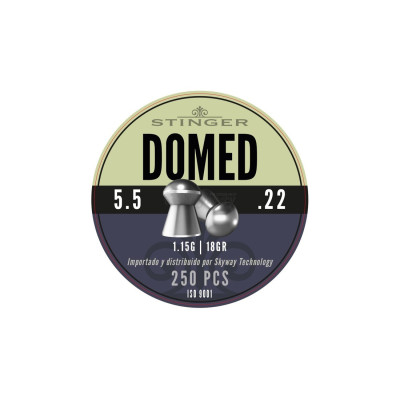 Perdigones 5,5mm Stinger Domed 250uds