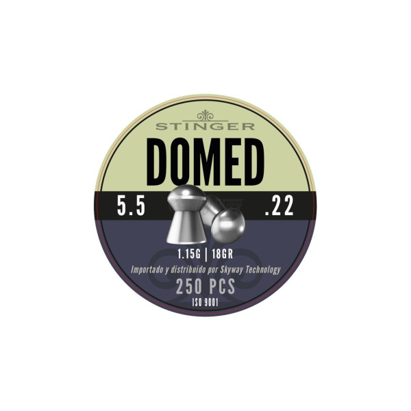 Perdigones 5,5mm Stinger Domed 250uds