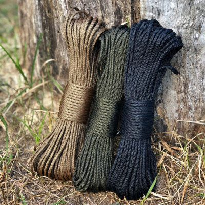 Paracord type III 550 coyote brown 30m