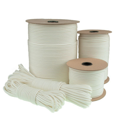 Paracord type III 550 white 30m