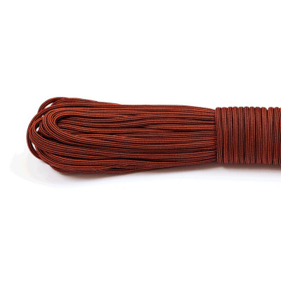 Paracord type III 550 wine red 30m