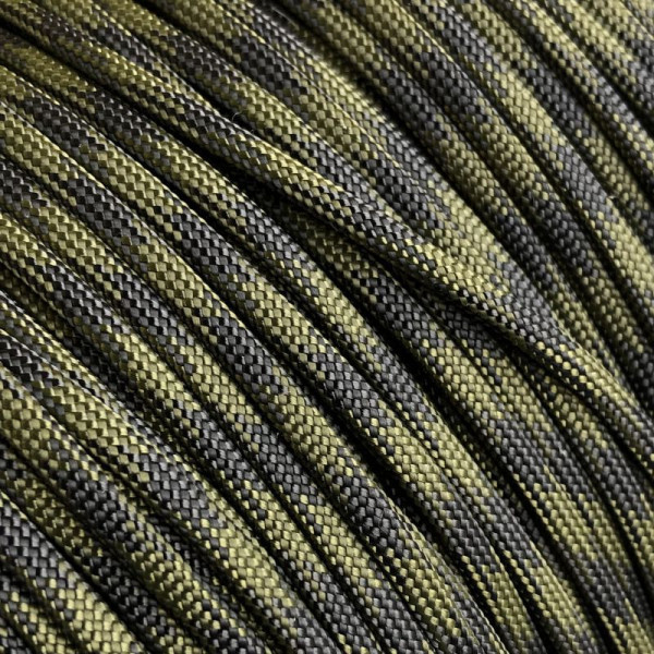Paracord type III 550 black forest 30m