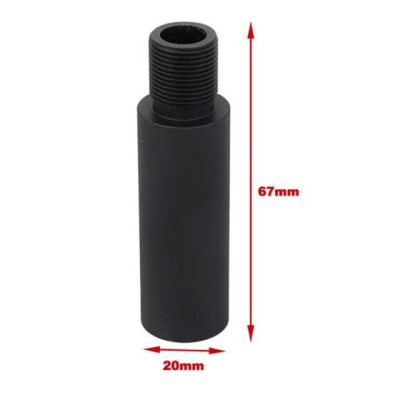 Alaragador Cañon de 2pulgadas -14mm para AEG TMC