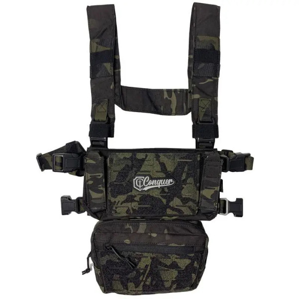 Chest rig CORE Multicam Negro