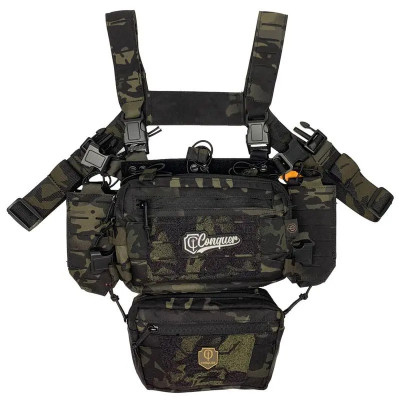 Chest RIG Multicam Negro TITAN