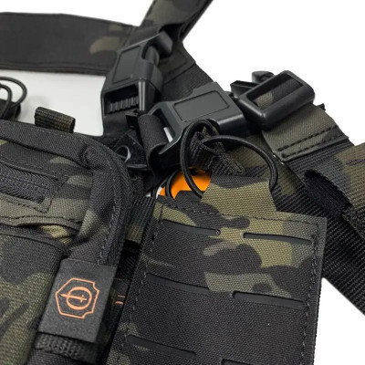 Chest RIG Multicam Negro TITAN
