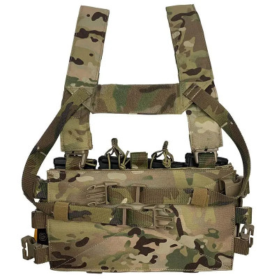 Conquer Multi Chest Rig Estilo Multicam