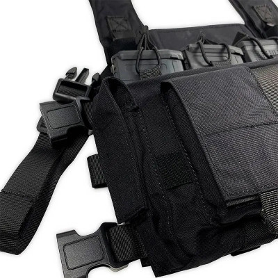 Conquer Multi Chest Rig Estilo Negro