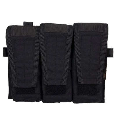 Portacargador triple Negro CVS
