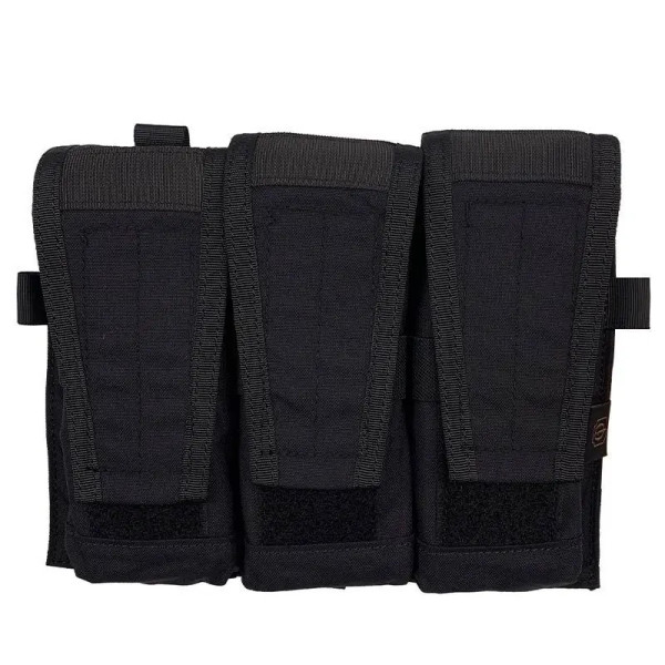 Portacargador triple Negro CVS Conquer