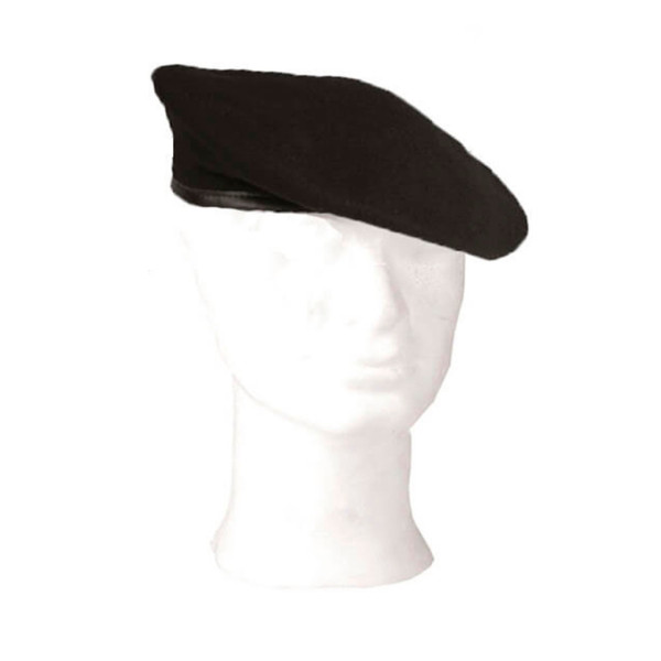Boina francesa parachute negra 60