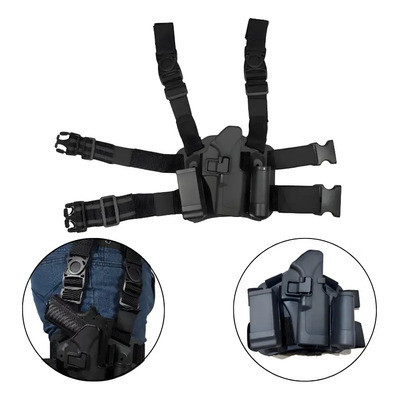 Funda Pernera G17, Linterna y Cargador