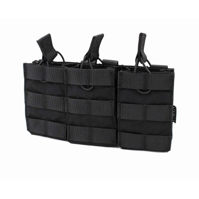 Portacargador triple negro G36 Molle