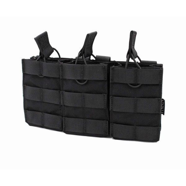 Portacargador triple negro G36 Molle