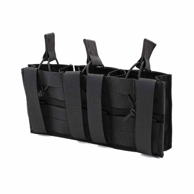 Portacargador triple negro G36 Molle