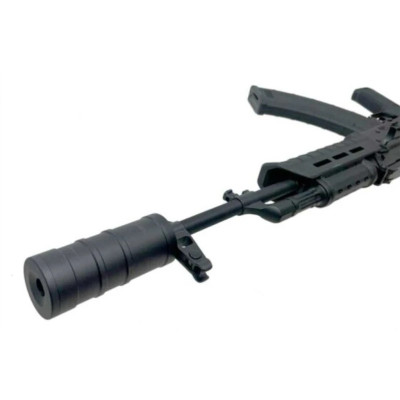 Silenciador DTK PP-19 / SAIGA 9 corto 14mm CCW negro