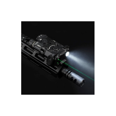 OGL linterna y laser verde y laser IR negra